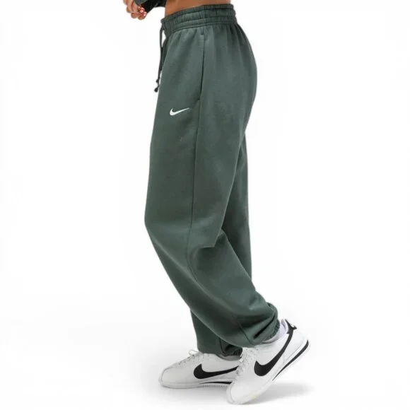 Nike Phoenix Fleece Oversized Sweatpants Womens Plus Size 1X Vintage Green NWT